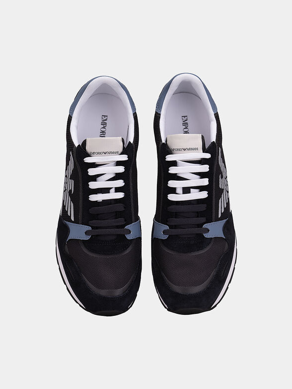 Sneakers with maxi logo print - 6