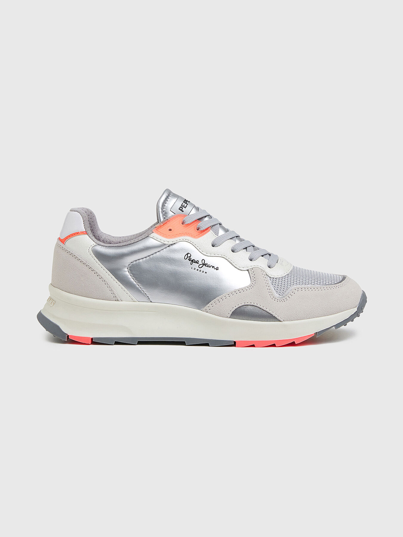 JOY STAR BLAZE sneakers with silver inserts brand Pepe Jeans Globalbrandsstore en