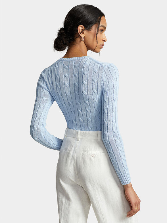 JULIANNA sweater in pale blue color - 3