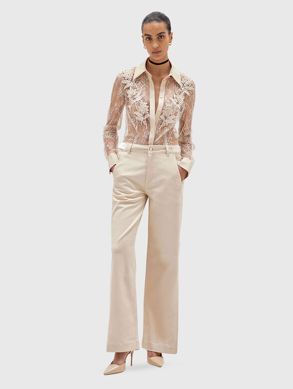 Lace shirt - 2