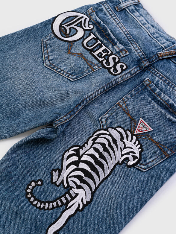 Jeans with accent  patches - 3