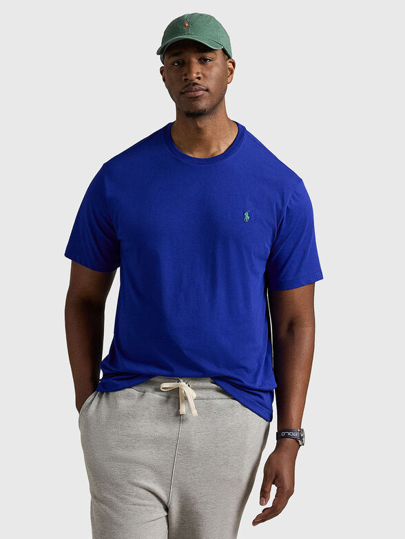 T-shirt with embroidered logo - 1