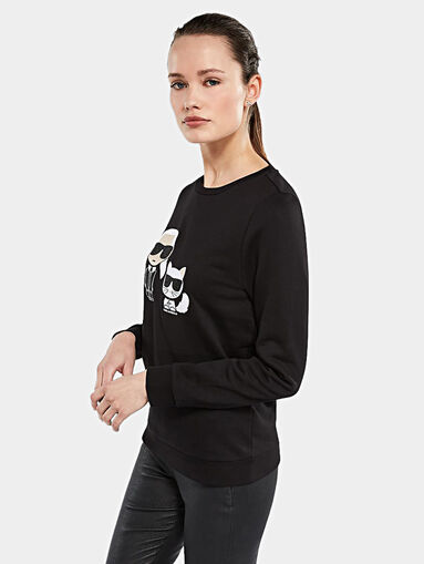 IKONIK Black sweatshirt - 5