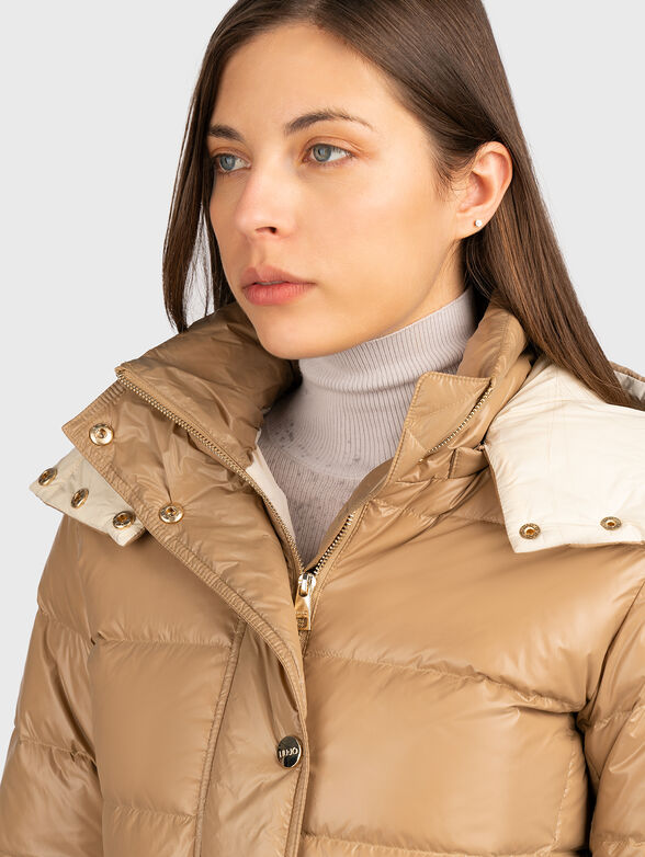  Jacket with hood and waist belt - 4