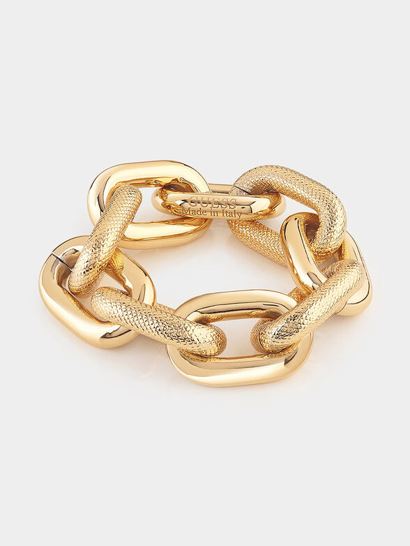 THE CHAIN bracelet in gold color - 1