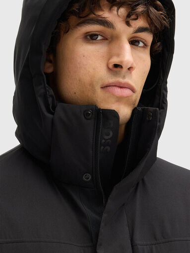 Padded jacket with hood - 5