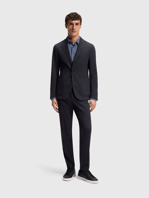 Slim fit wool trousers - 3