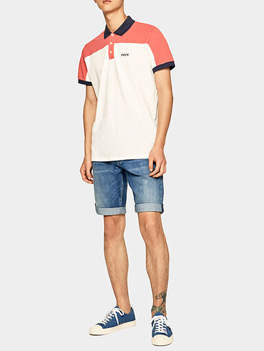 CALLEN denim short pants - 5