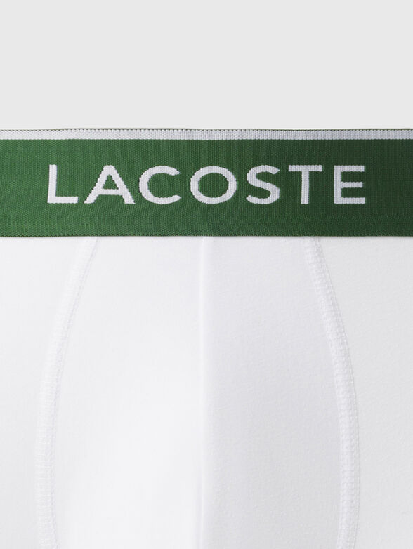 Set of three pairs of boxers with logo - 4