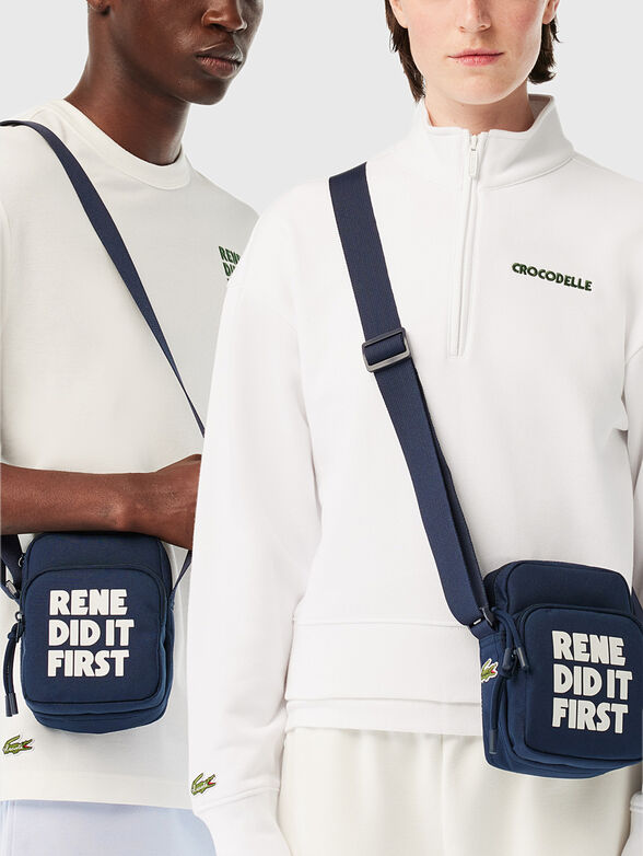 Crossbody bag with contrasting lettering - 2