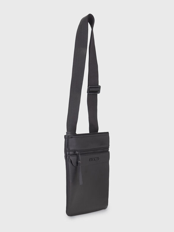 Faux leather crossbody bag - 3