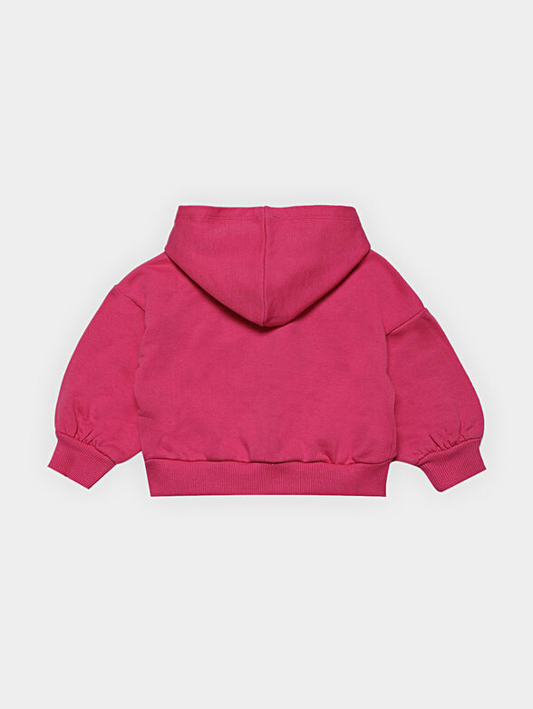 SKRELLYB cotton sweatshirt in bright blue color - 2