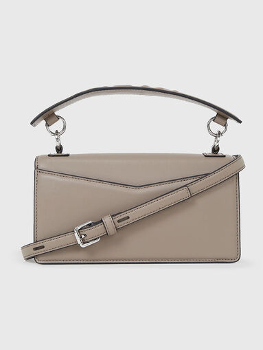 Small crossbody bag in brown colour - 3