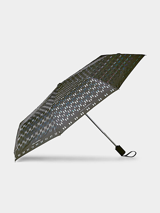 Чадър K/MONOGRAM с монограмен лого принт - 1