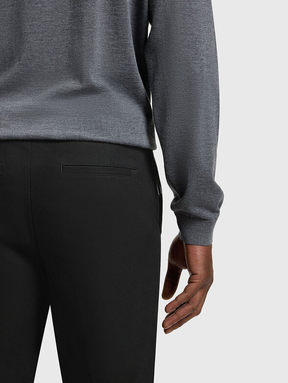 Cotton slim trousers - 3