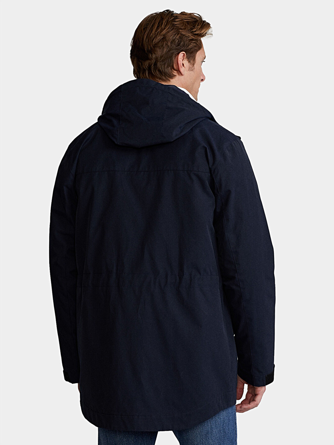 Blue jacket with quilted liner brand POLO RALPH LAUREN