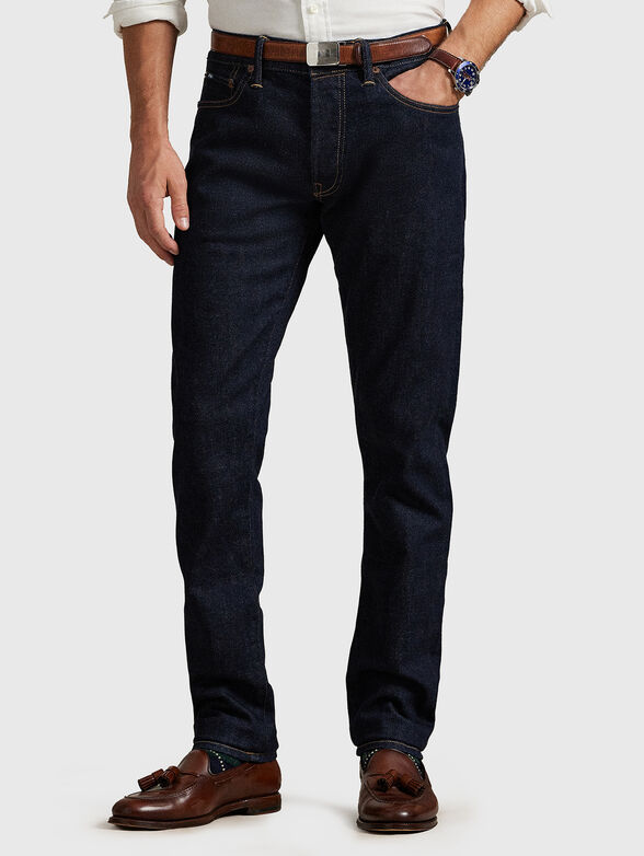 Slim jeans with logo - 1