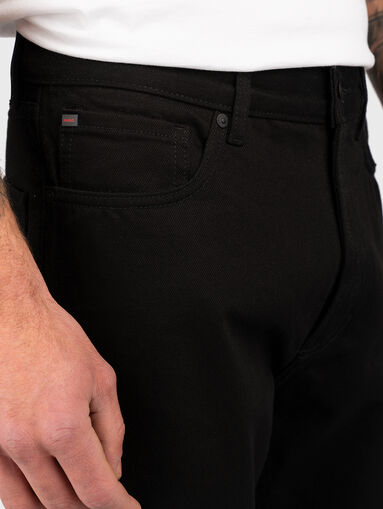 Slim jeans with logo - 4