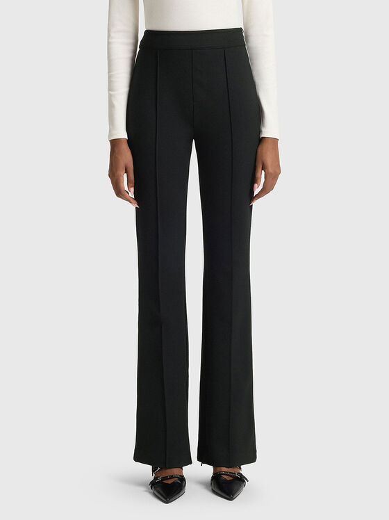 Прав панталон с висока талия - 1