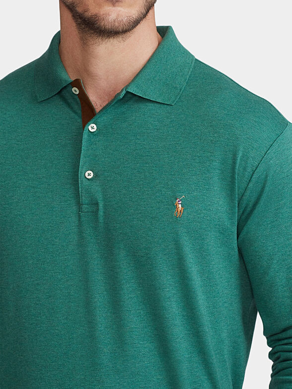 Polo-shirt with long sleeves - 4