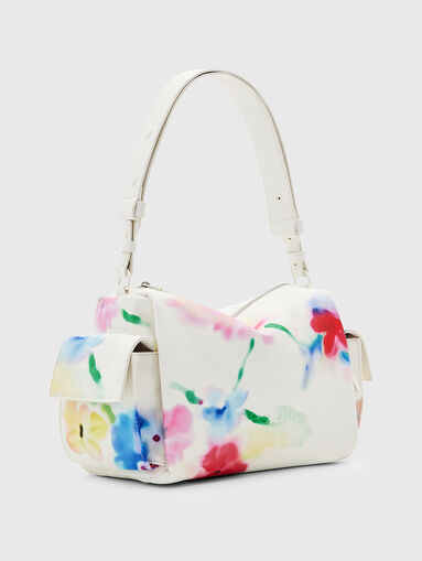 Floral-print shoulder bag  - 3
