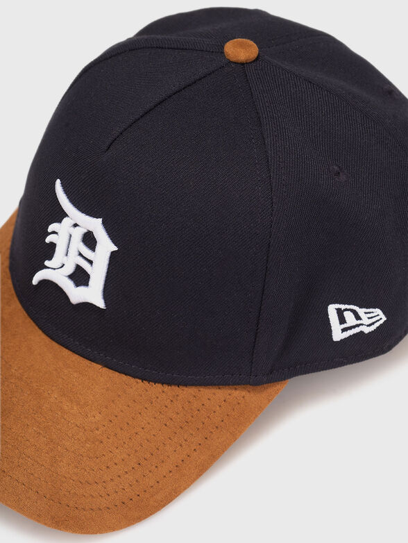 SUEDE VISOR EFRAME DETTIG adjustable cap - 4