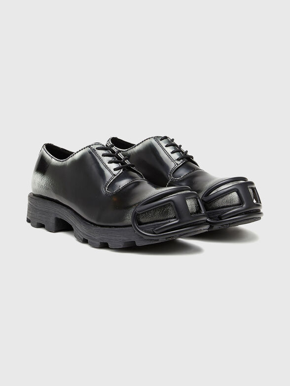 HAMMER D-HAMMER leather shoes with accent logo - 2
