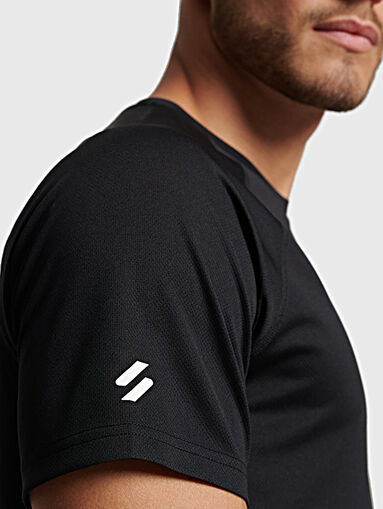 TRAIN ACTIVE black T-shirt - 5