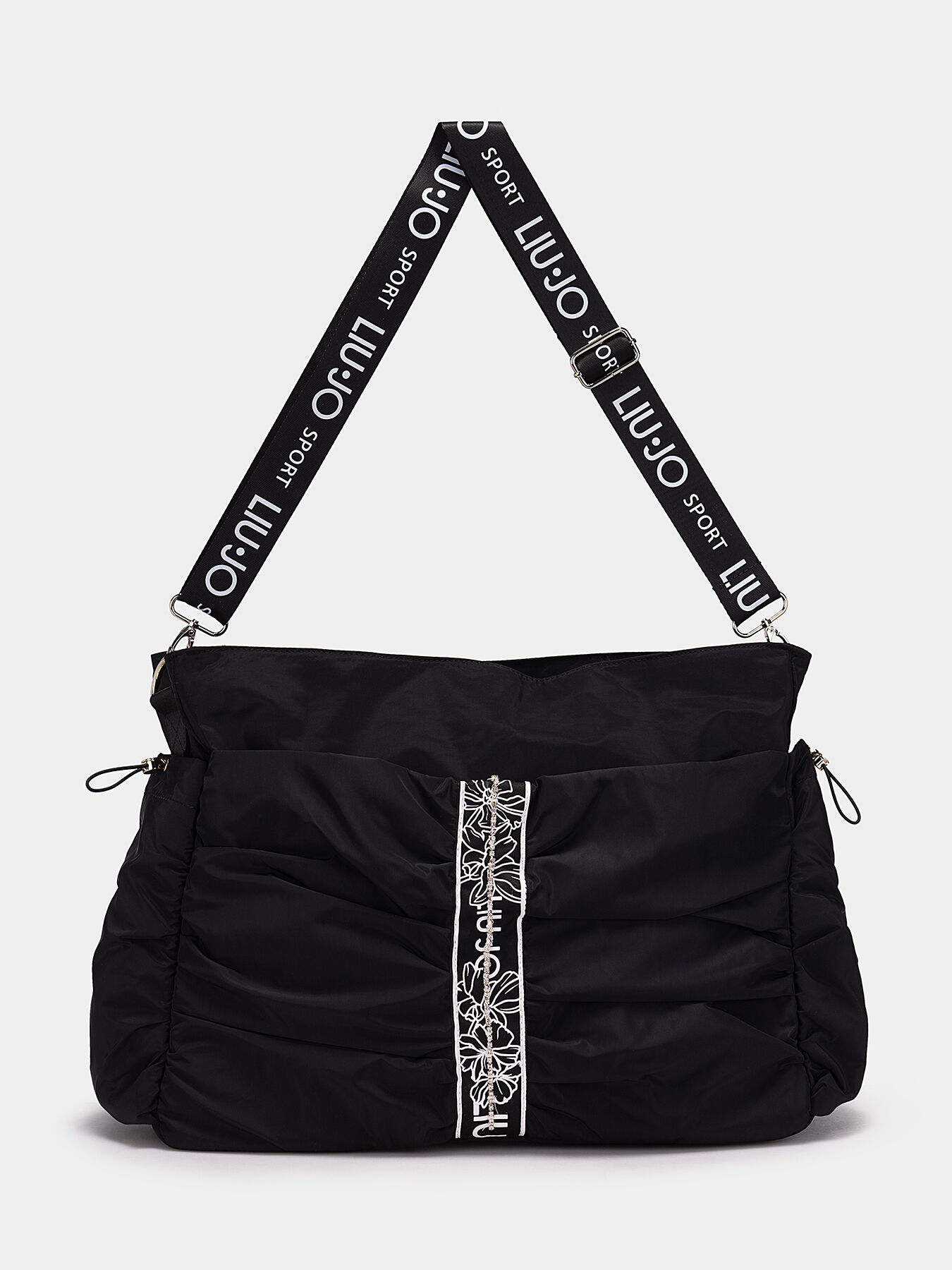Black sports bag brand LIU JO Globalbrandsstore en