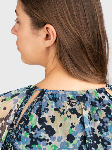 CHIARA print blouse - 3