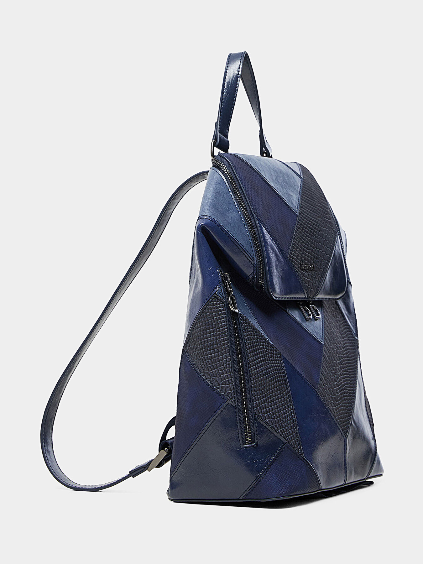 AVA LOEN Backpack with patchwork brand DESIGUAL