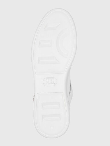 High leather sneakers - 4