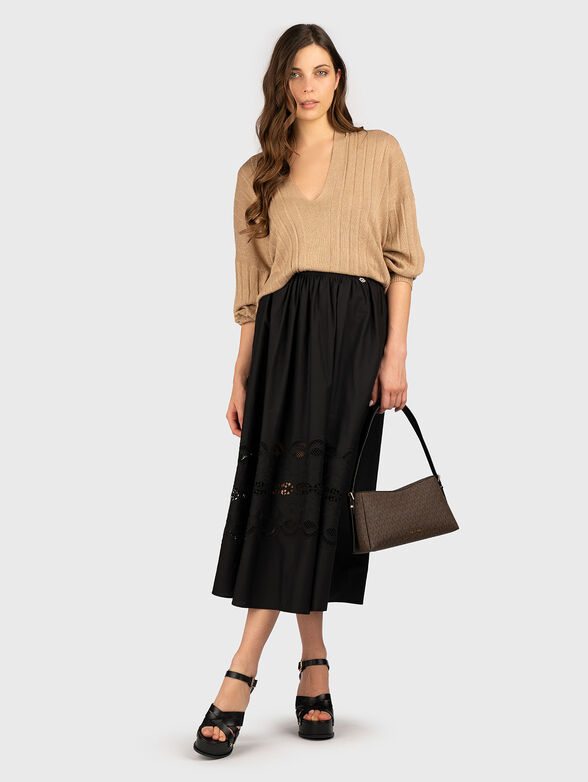 Sweater with V-neck - 2