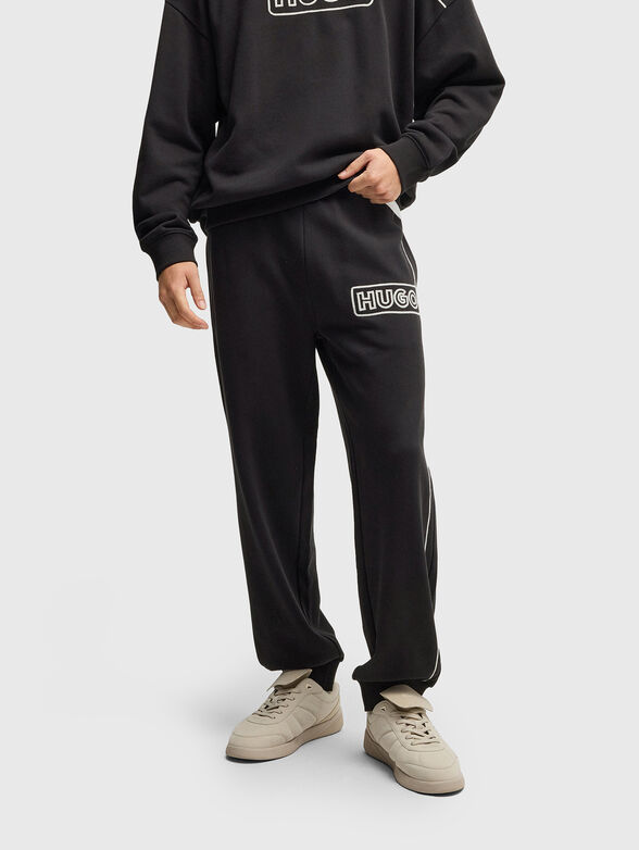 Tracksuit with contrast embroidery - 1