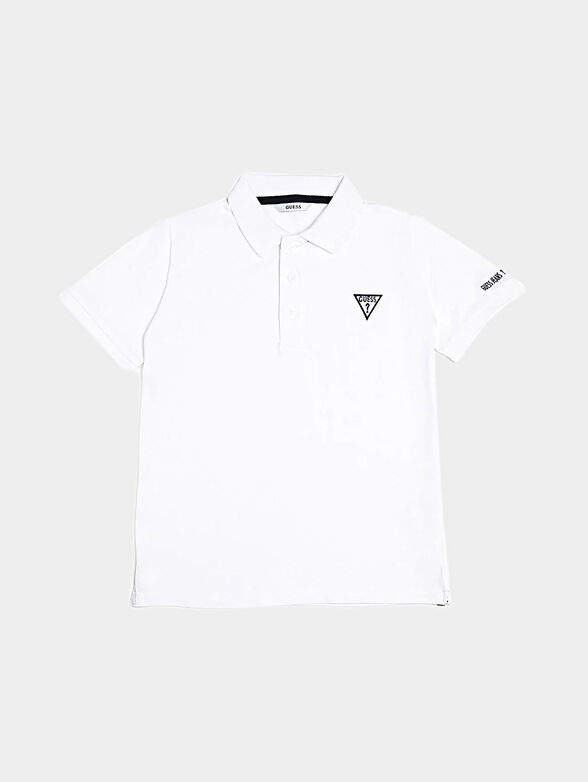 Polo shirt with triangle logo - 1