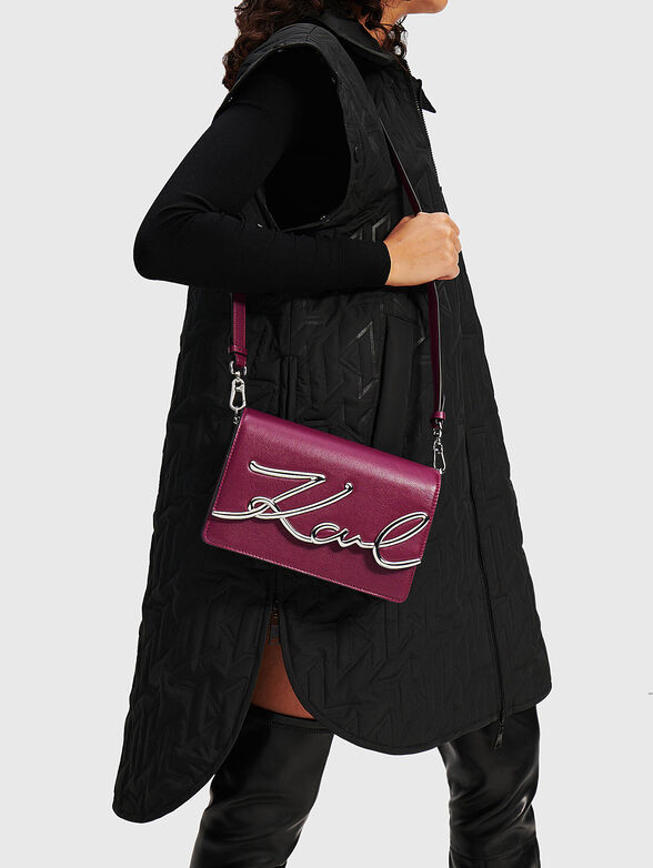 K/SIGNATURE black bag with logo detail - 2