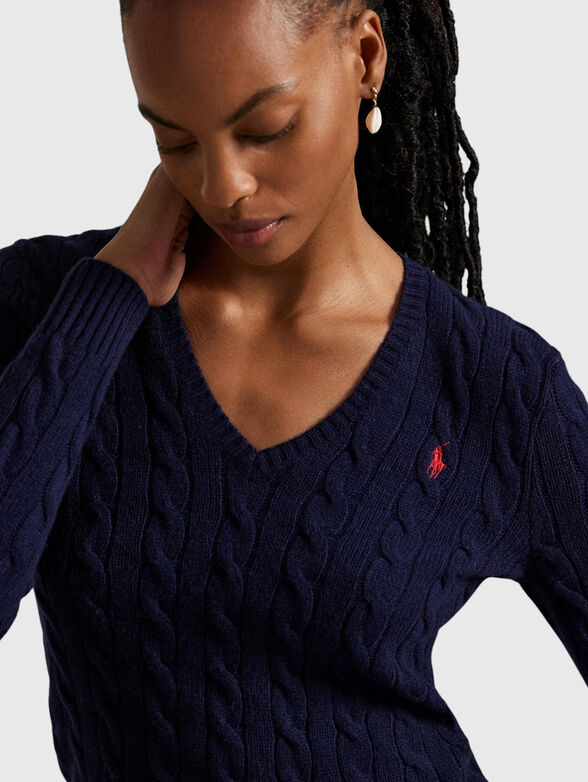 Wool and cashmere sweater - 4