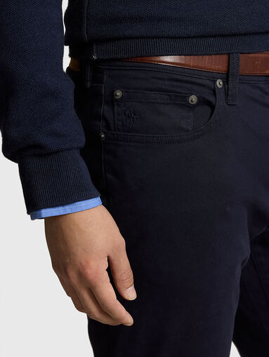 Dark blue jeans - 4