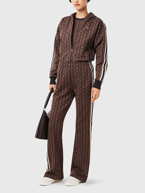 Sports trousers with logo - 4