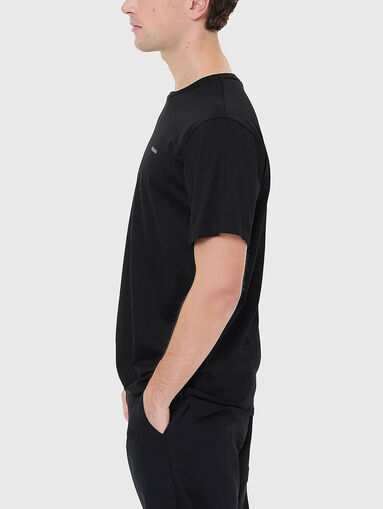 Cotton T-shirt with logo - 4