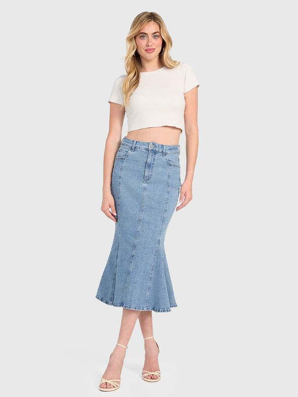 LIA midi denim skirt - 6