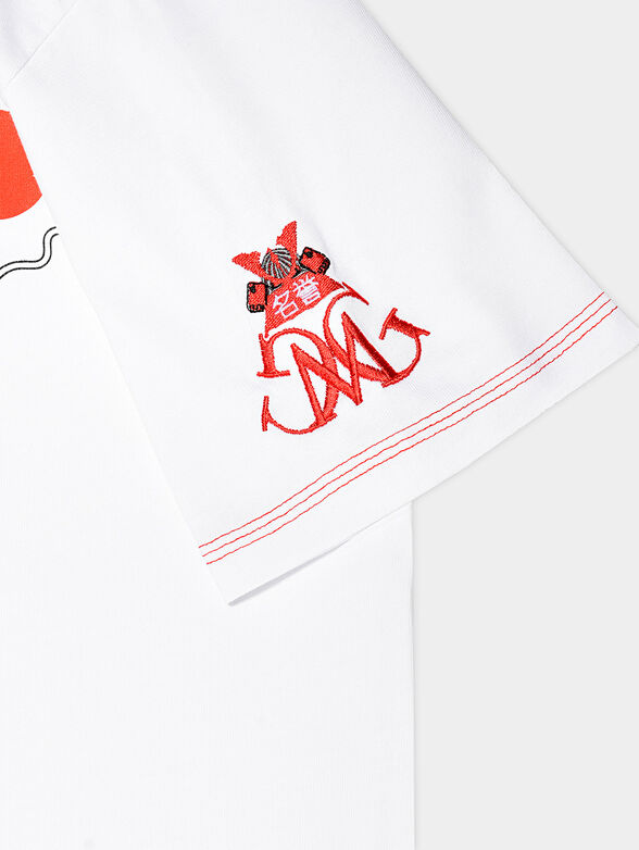 TS019 T-shirt with dragon prints - 5