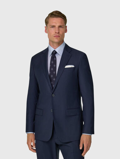 Dark blue wool suit - 3