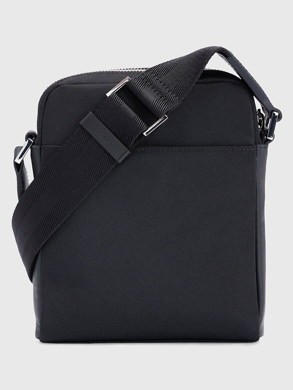 Black logo crossbody bag  - 3