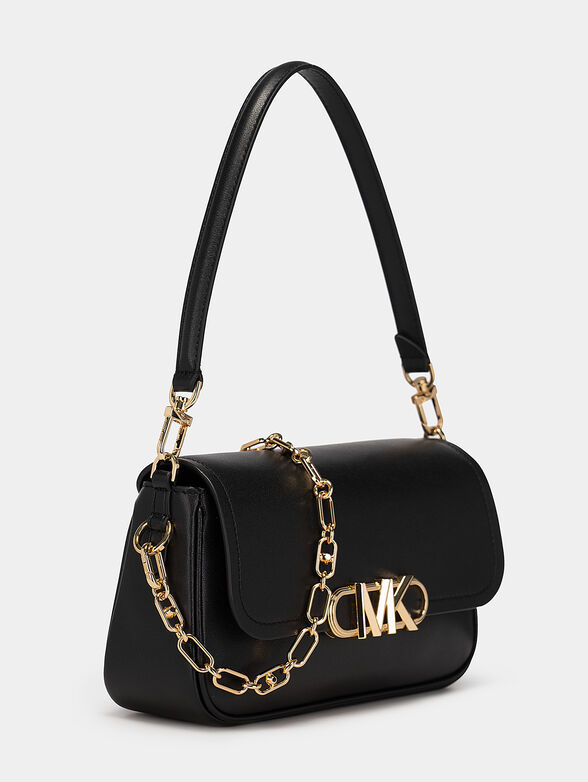Shoulder bag with logo accent - 4