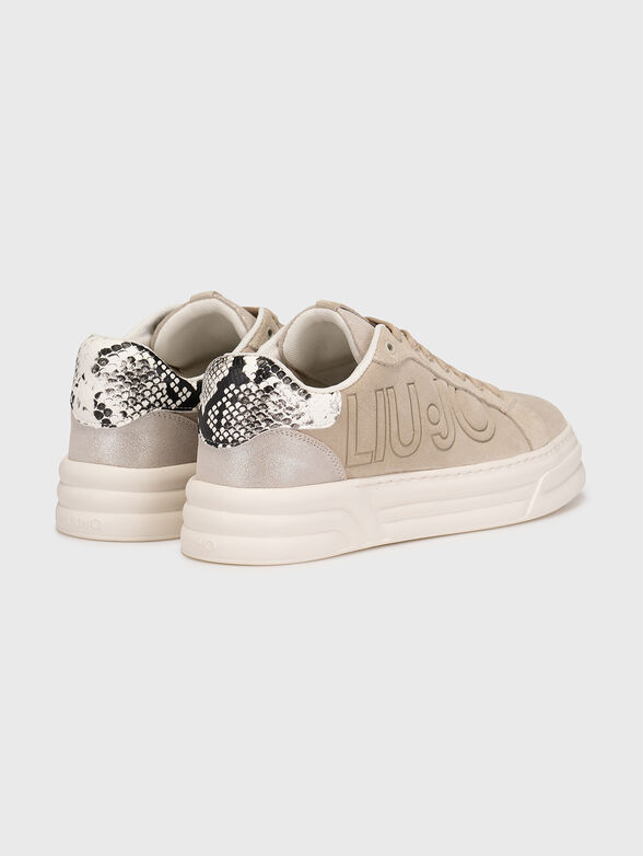 CLEO 09 sports shoes with snake accent - 3