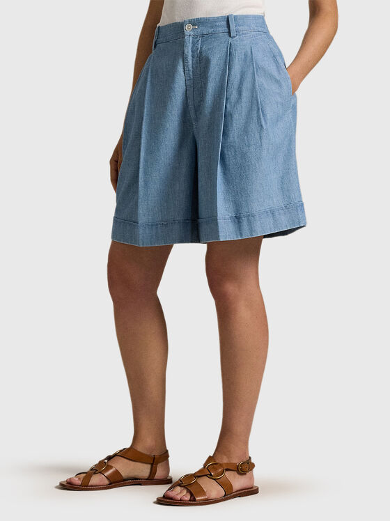 Памучни къси панталони - 1