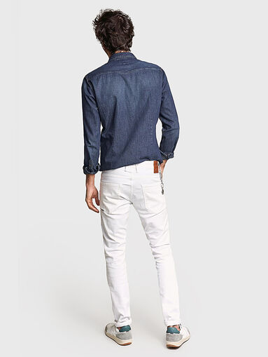 CLASH White skinny jeans - 3