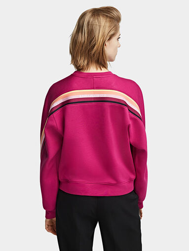 Sweatshirt with logo strap - 4