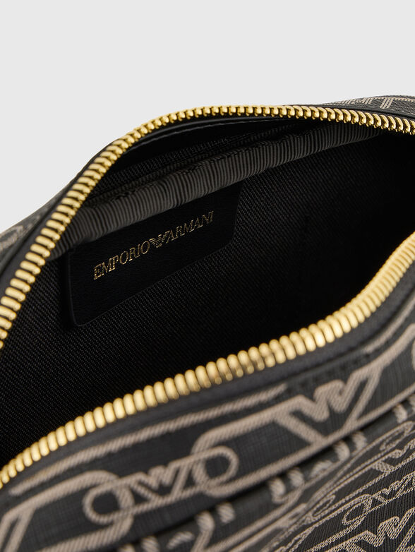 Crossbody bag with monogram print - 6